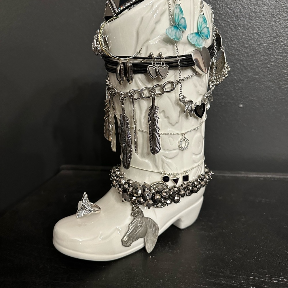 Glam Rodeo Queen jewelry jar